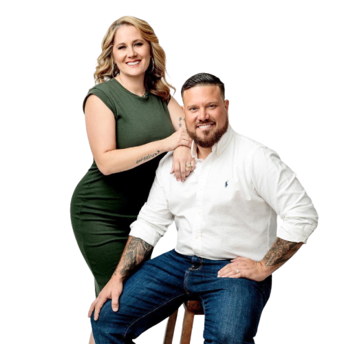 John and Sarah Huffman, owners of Huffmans Construction Group in Naples, Florida